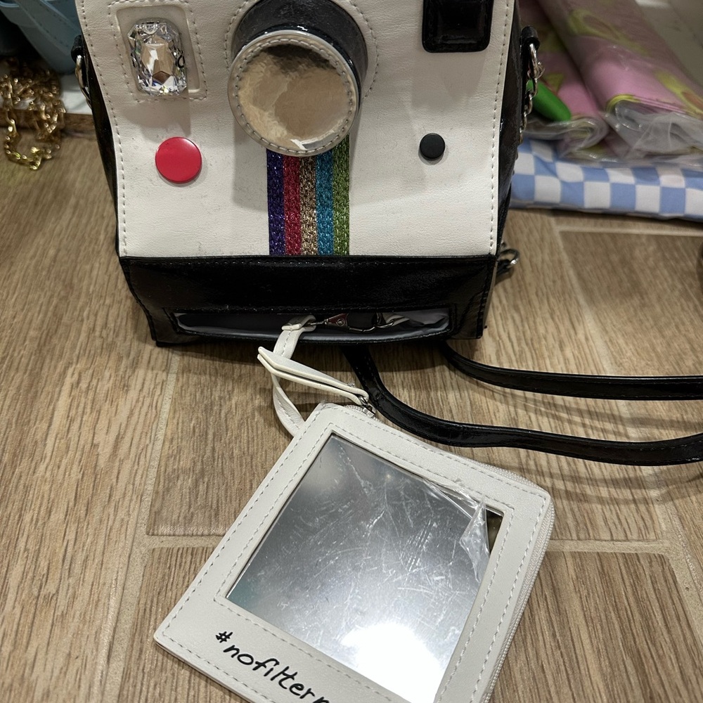 Betsey Johnson Retro Camera Bag